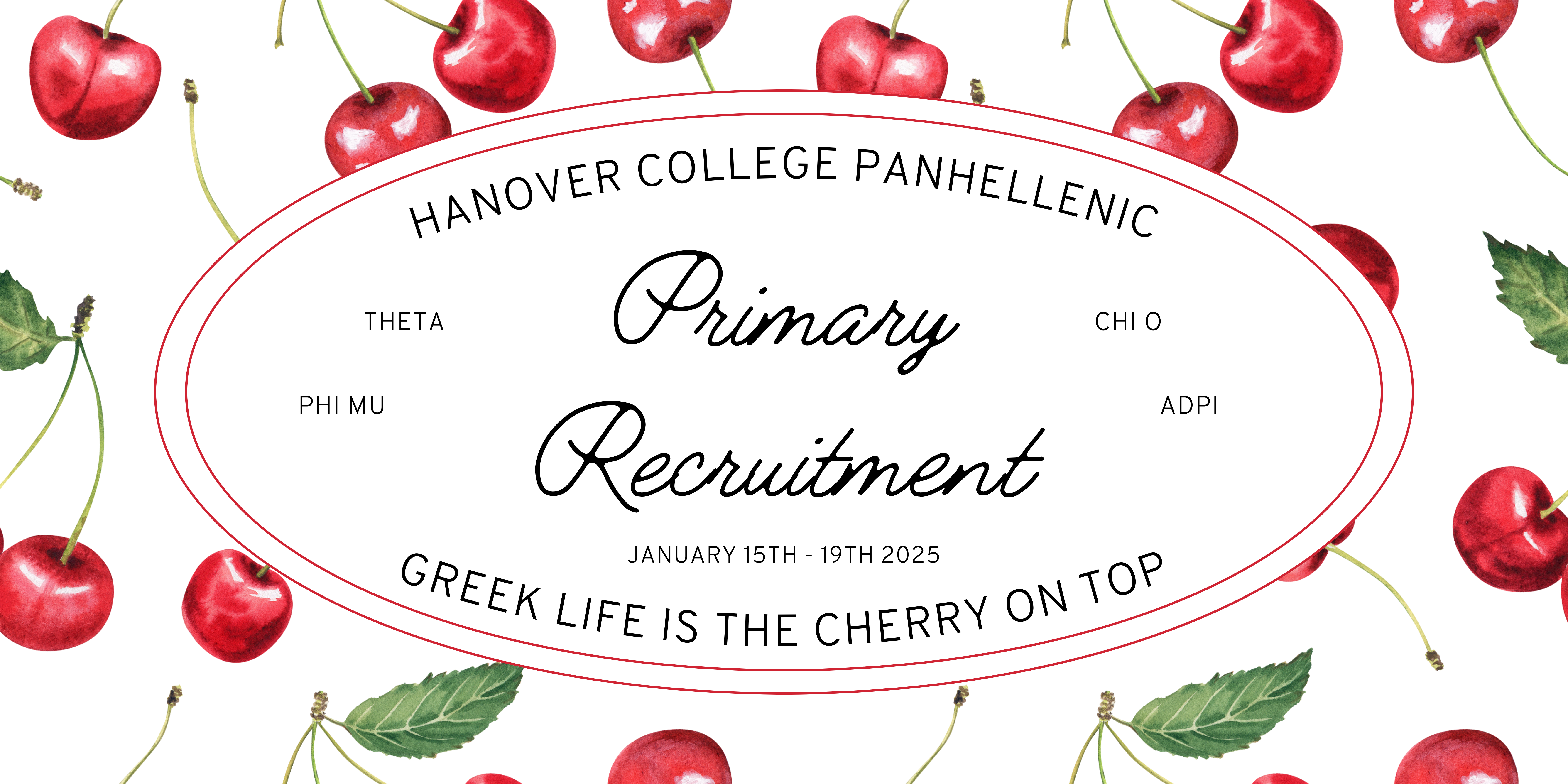 Spring 2025 Sorority Recruitment