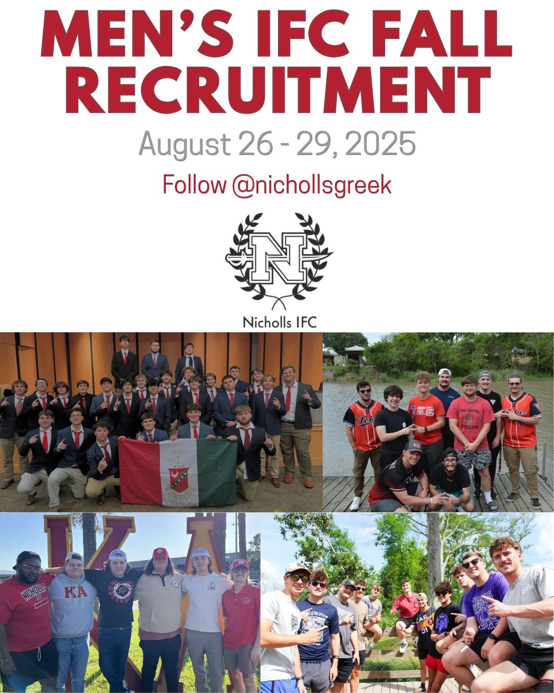 Fall 2025 Fraternity Recruitment